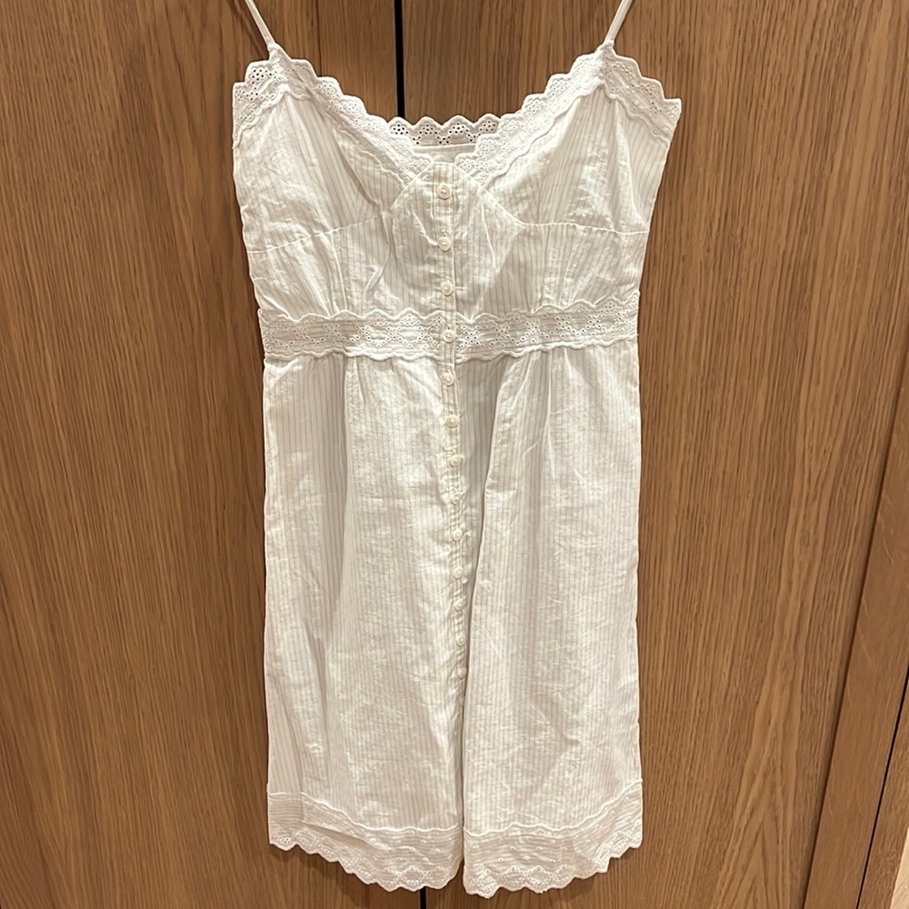 Burberry eyelet dress